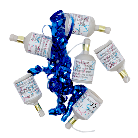 Party Poppers Gender Reveal Boy 6st/fp